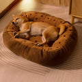 FrostBiscuit™ Plush Nest Pet Bed for Cozy Lounging